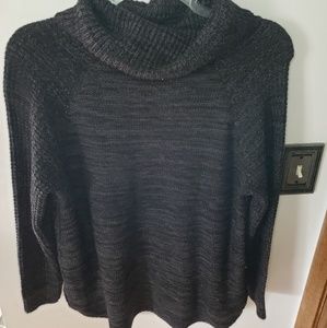 Black Fleece Long Sleeved Turtleneck